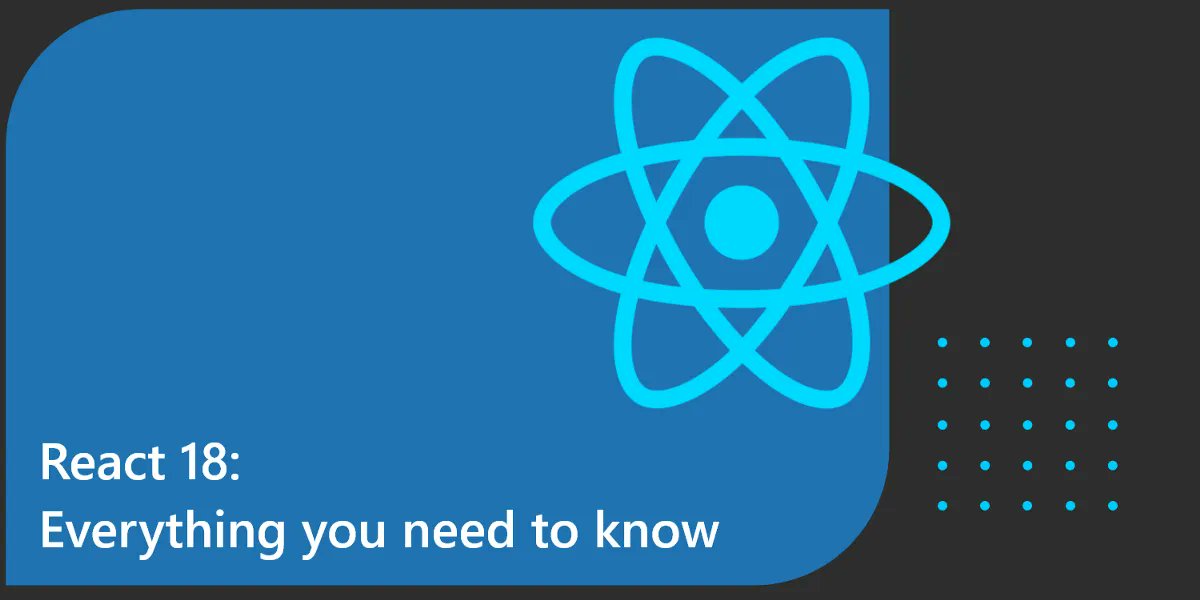 macronimous's tweet image. #React18: Everything you need to know bit.ly/3jdiEU9
