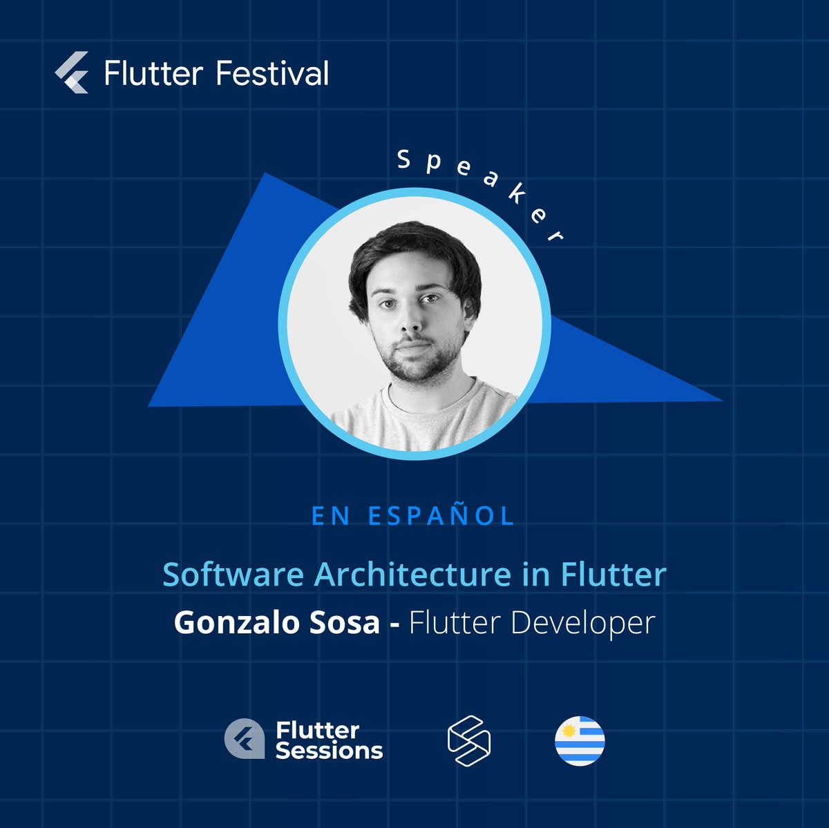 flutter_uruguay's tweet image. During #FlutterFestival Uruguay, Gonzalo Sosa - Flutter Developer at @somnio_software, will be sharing the right way of designing Software Architecture in Flutter 🚀

👉 Register here: bit.ly/3r1HR8o

#flutteruruguay #flutter #fluttercommunity #meetup