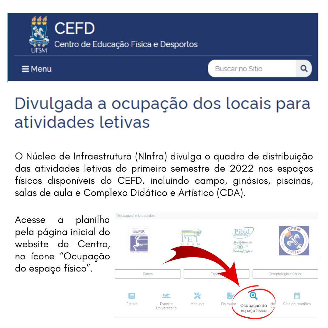 CEFD UFSM (@cefdufsm) on Twitter photo 