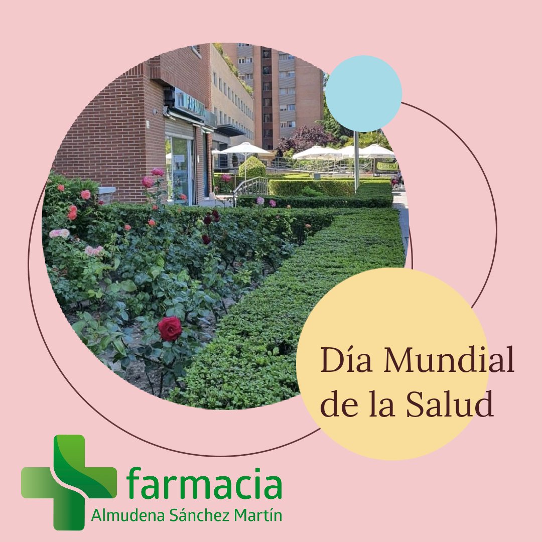 farmacialmusama's tweet photo. No es lo que te vendemos, es cómo te cuidamos.
¡Feliz Día Mundial de la Salud!
Farmacia Almudena Sánchez Martín, 📍 Avda. Ramón Pradera 12 de Valladolid.
#farmacialmusama
#AlmudenaSanchezMartin
#Farmacia
#Valladolid
#salud
#bienestar
#belleza
#alimentacion
#nutricion https://t.co/FUpEIRwq8y