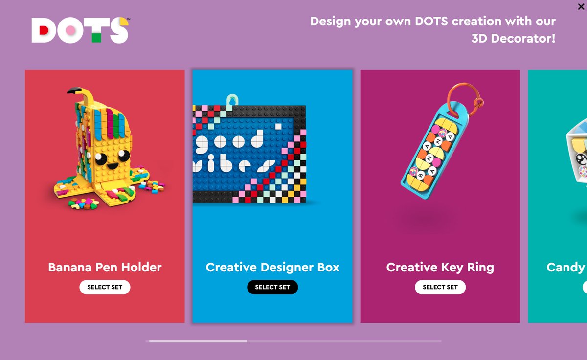 Set your creativity free and design your own DOTS creation with our 3D Decorator! The banana pen holder is an absolute treat 😍 <a href="/LEGO_Group/">LEGO</a> lego.com/en-gb/themes/d…