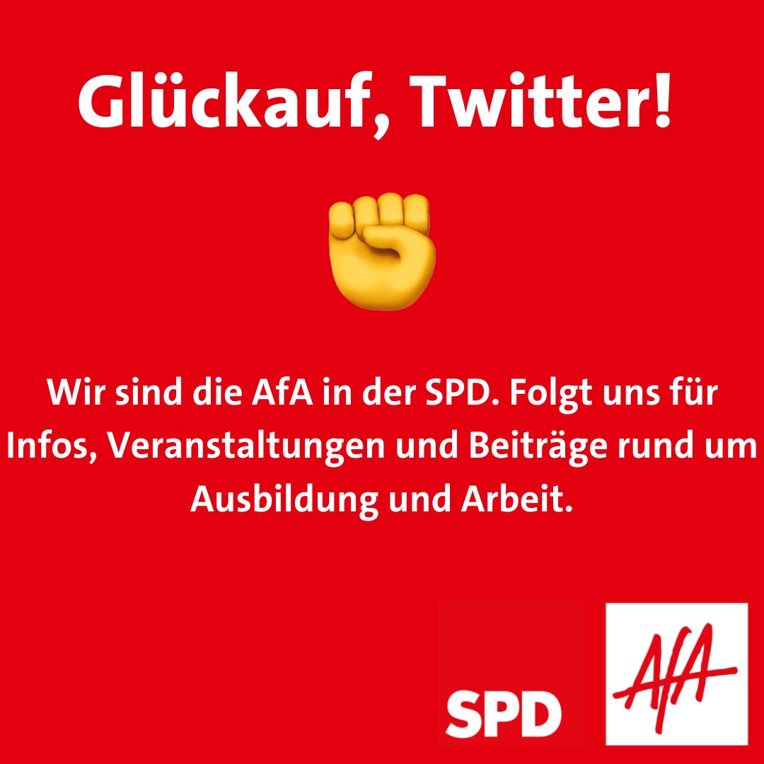 afa_spd's tweet photo. Hallo, Twitter! Wir sind die AfA in der @spdde. https://t.co/pvOGNgmfFt