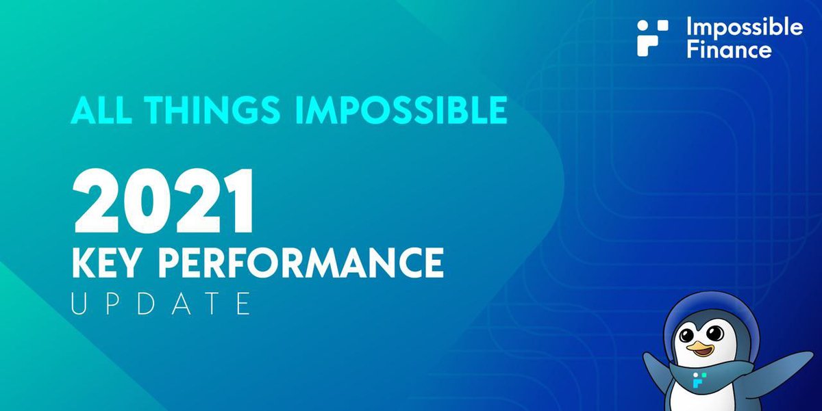 Selam millet, 

Şimdiye kadar elde ettiğimiz bazı harika kilometre taşlarını paylaşmak istiyoruz: 
🐧 11 İDO 
🐧 Impossible Swap V3 
🐧 Metaverse'e ilk adımımız
 
ve dahası!! 

Desteğiniz için teşekkürler ve İmkansızı inşa edelim 🦾