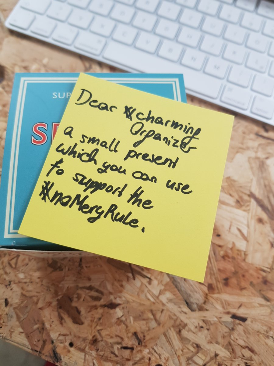 RudolfGroetz's tweet photo. Unbelievable - a package was just delivered. Dear unknown, thank you for the bell. I'll dedicate it right today when I need to apply the #noMercyRule to
@VeraLittleTree @Laveena_18 @ek121268 @svamann
@MarcVilaPrez1 @VeselkaMarcel
- #atamVIE . your #charmingOrganizer https://t.co/MJckDSZTTR