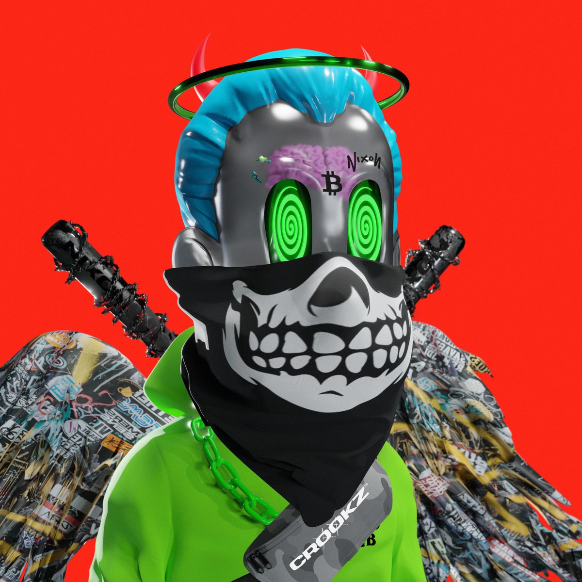 After learning more about @rionlabsnft and them acquiring @TheHumanoidsNFT I am bullish on anything they touch. Had to pick up a rare @crookznft 

#CROOKZNATION where ya at?