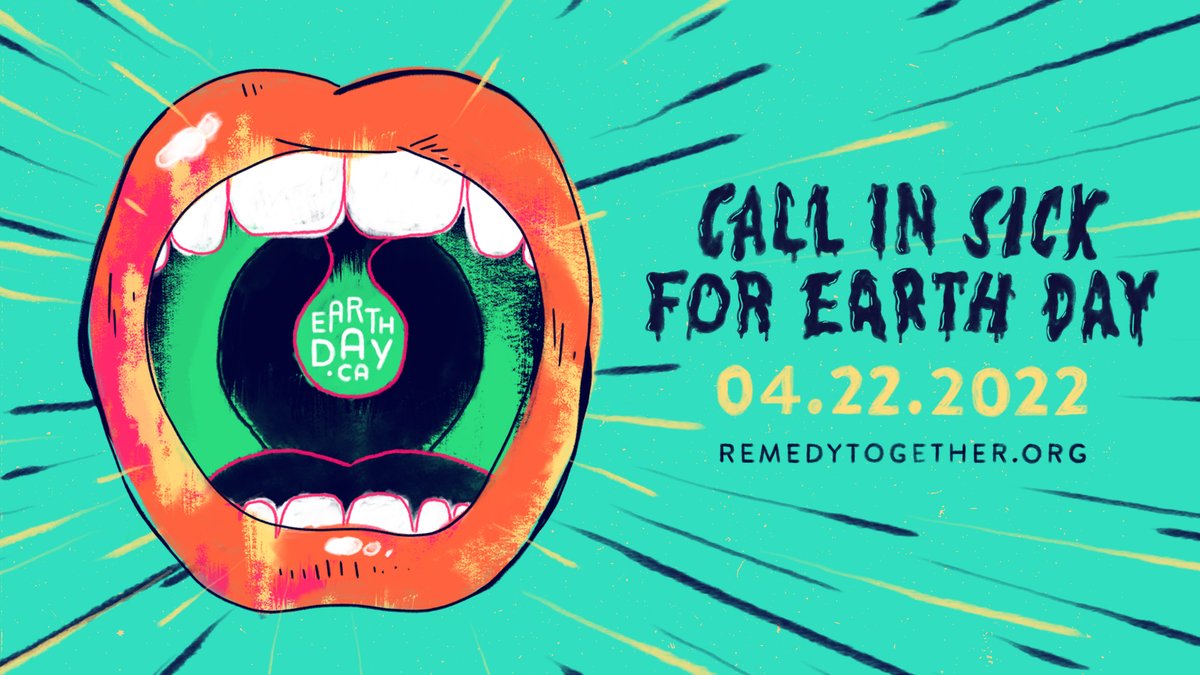 Earth Day unveils its new annual media campaign! The 2022 edition features eco-anxiety, an issue that is affecting more
and more people. Let’s #RemedyTogether by taking action for the planet! #CallinSickforEarthDay #EarthDay2022