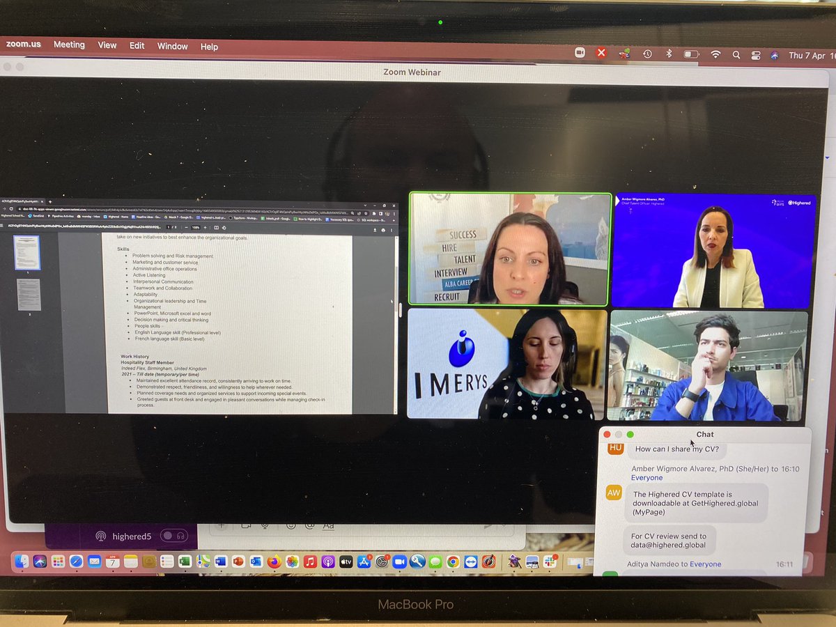 Jean-Alexis SPITZ 🎗️ (@jeanalexis_jas) on Twitter photo Last live CV clinic for this April edition of <a href="/EFMDNews/">EFMD News</a> Global Fairs by <a href="/Highered_org/">Highered</a> co hosted by Kali Zouzouni from <a href="/ALBA_edu/">Alba Graduate Business School</a> <a href="/AlbaCareers/">Alba Careers & Alumni</a> <a href="/VMavrokefalou/">VasilikiMavrokefalou</a> from <a href="/Imerys/">sudhanshu singh</a> and @HRatLOreal from <a href="/lorealparisfr/">L'Oréal Paris France</a> Last live CV clinic for this April edition of <a href="/EFMDNews/">EFMD News</a> Global Fairs by <a href="/Highered_org/">Highered</a> co hosted by Kali Zouzouni from <a href="/ALBA_edu/">Alba Graduate Business School</a> <a href="/AlbaCareers/">Alba Careers & Alumni</a> <a href="/VMavrokefalou/">VasilikiMavrokefalou</a> from <a href="/Imerys/">sudhanshu singh</a> and @HRatLOreal from <a href="/lorealparisfr/">L'Oréal Paris France</a>