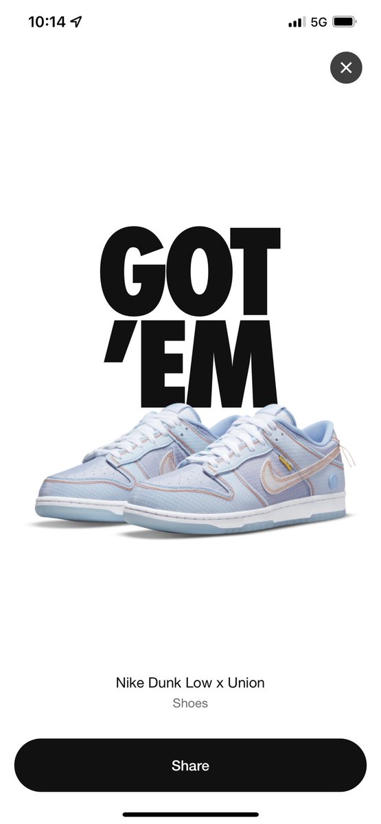 Jax_Roth's tweet photo. @RetailorResell Copped a 10.5 personal! https://t.co/KjZwaGCHIO