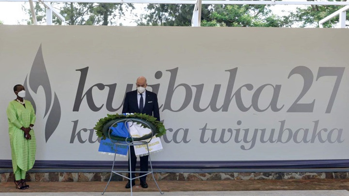 Greek Foreign Affairs Minister @NikosDendias commemorated the International Day of Reflection on the 1994 #RwandaGenocide with a tweet on Thursday and the message