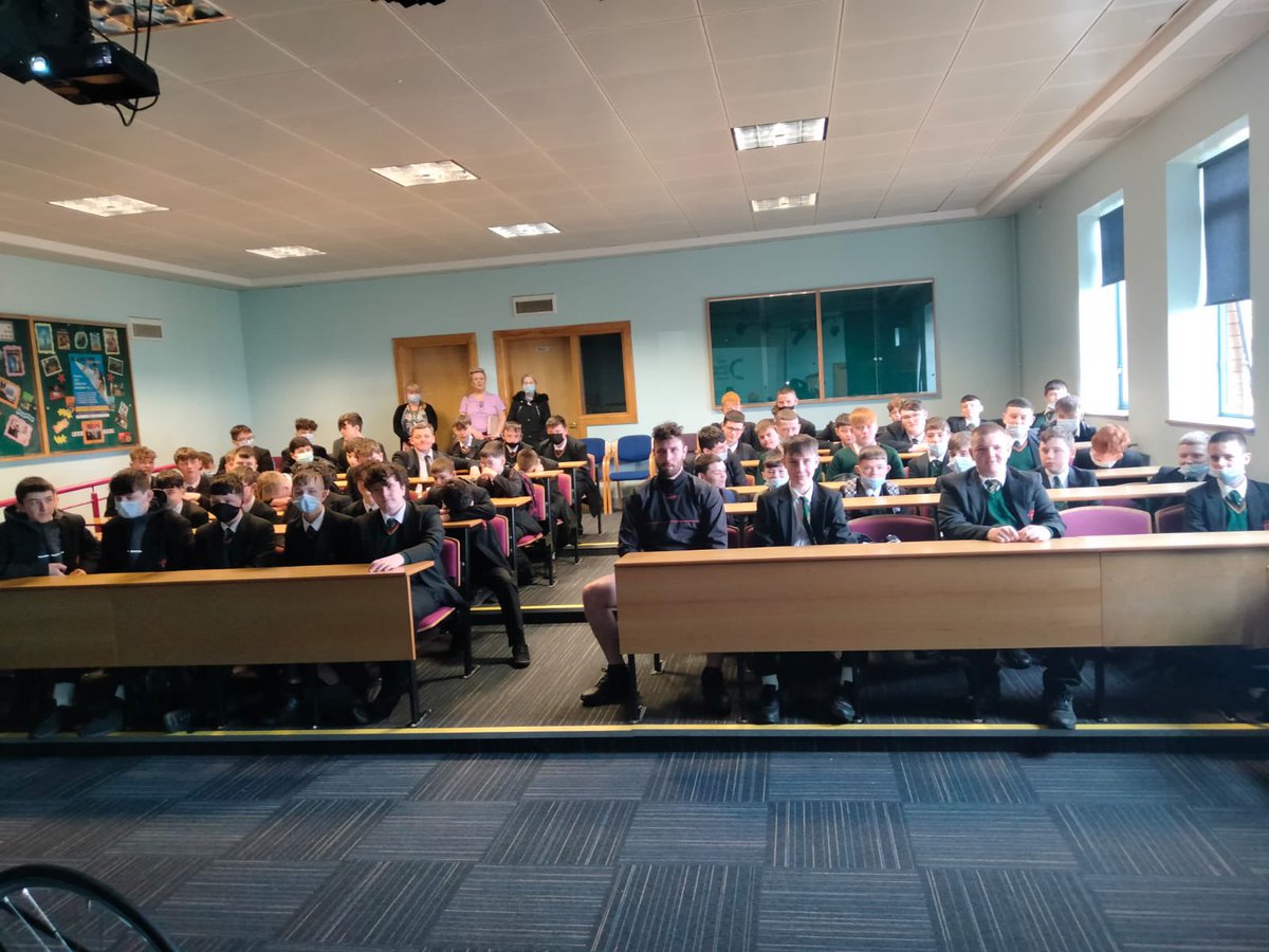 BBHealthForum's tweet photo. The #FACTproject in partnership with @StJosephsDerry would like to thank @tridanquigley & BBHF staff, who delivered mental health awareness, nutrition & exercise sessions today, helping raise awareness on the benefits of a healthy lifestyle for #WorldHealthDay. @TNLComFundNI @WHO https://t.co/ASNINoLudv