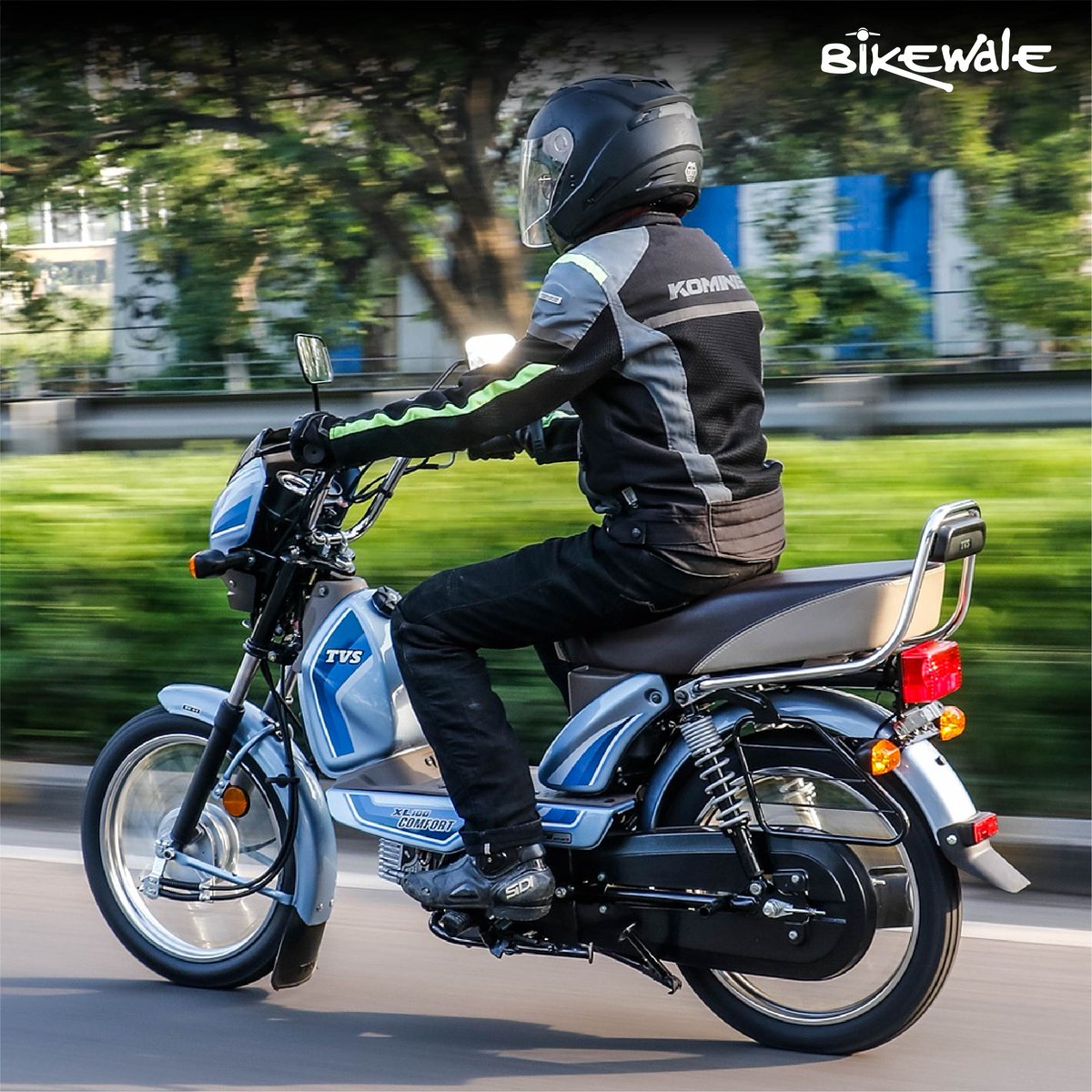 BikeWale's tweet photo. The #XL100 is TVS's highest-selling product for a reason. It is reliable, offers excellent fuel efficiency and is inexpensive to maintain or buy. However, due to its light weight, the XL100 is a task to ride on highways.
For more details: https://t.co/Sp1c1j0hvK

#BWPhotos #TVS https://t.co/XNi0KO9iF6