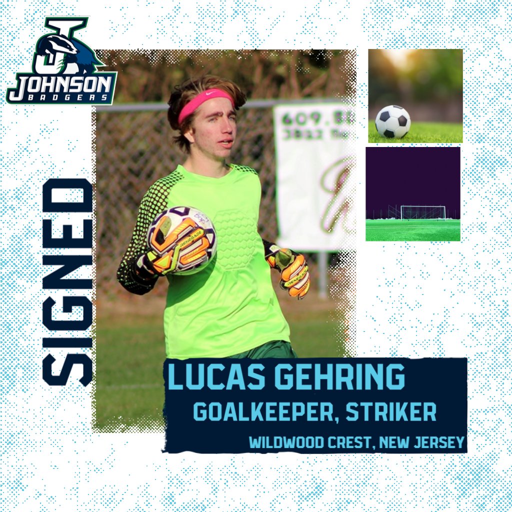vtsujbadgers's tweet photo. NVU Badgers Welcome Men's Soccer Signee  Lucas Gehring 
Position(s): Goalkeeper, Striker
Home town: Wildwood Crest, New Jersey
Projected major at NVU-Johnson: Business Management
#GOBAGERS
#JOHNSONBADGERSSOCCER https://t.co/anoFgnBqTX