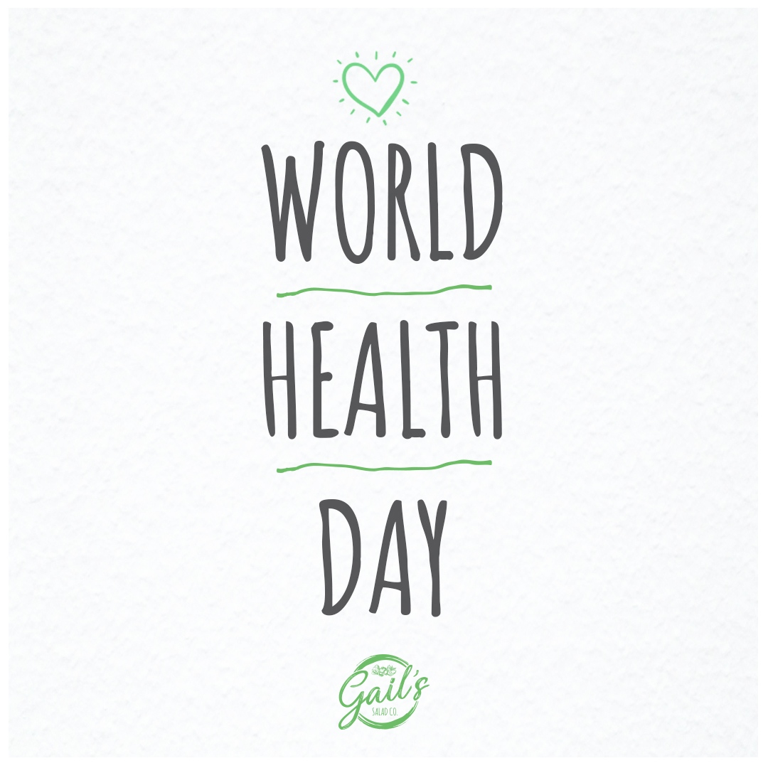 GailsSalad's tweet photo. Today is World Health Day. 🌍🩺 Eat your fruits 🍎 and veggies 🥦, get some fresh air ☀️, and drink some water 💧. Stay safe, stay healthy! 💙

#healthday #worldhealthday https://t.co/MvjUb7o6HQ