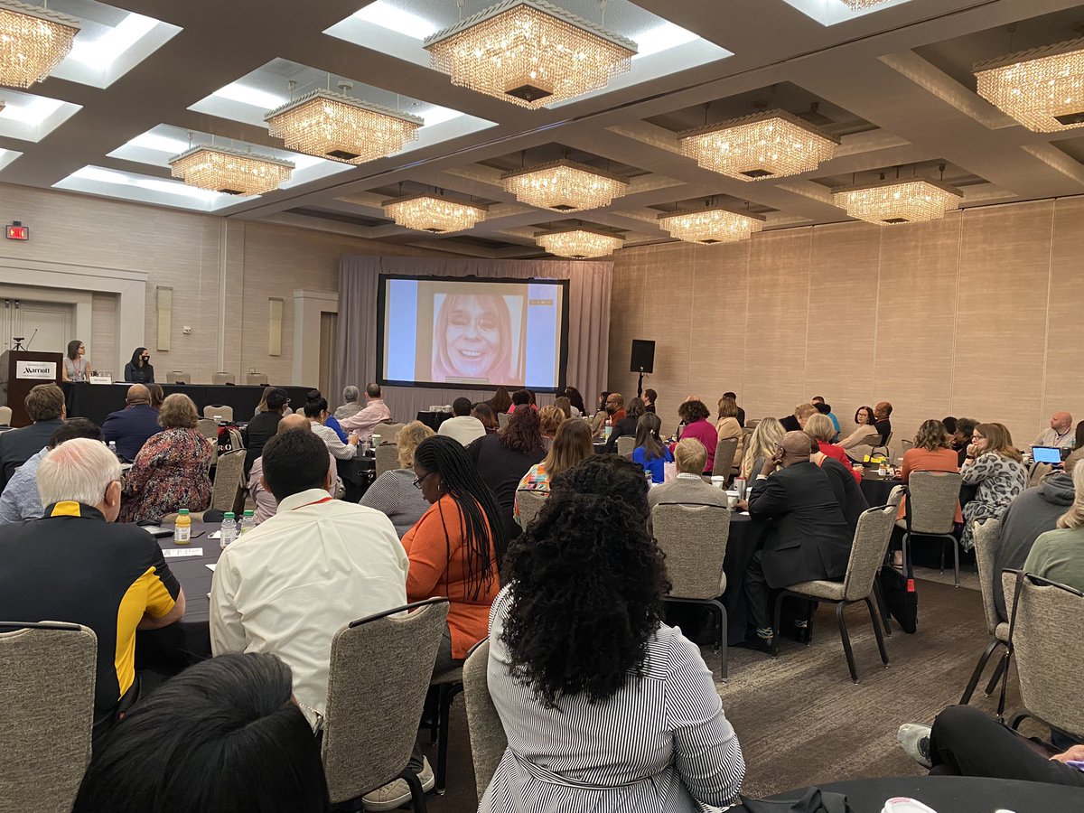 drsbann's tweet photo. Standing ovation for @kgreene78 at @TRIOMOKANNE conference as we celebrate and honor her legacy of service creating access to higher education @ESS_KState @KStateMcNair @KStateSuccess https://t.co/FRdW95rpGP