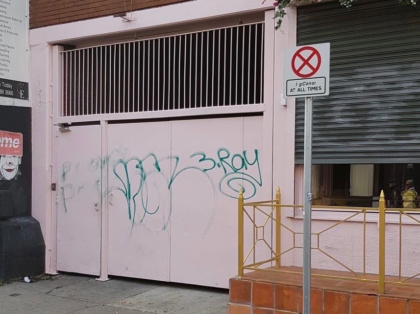 Another graffiti removal job by the DublinTown team. This is just one of many services #DublinTown does for city centre businesses and why they are voting #yestodublintown to keep us working for them!