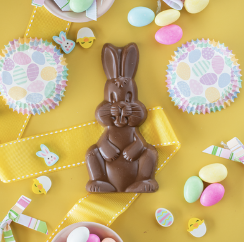 T2Traders's tweet photo. On the hunt for the perfect #EasterBasket goodies or a thoughtful hostess gift? We have what you're looking for! 

Norman Love Confections' chocolate bunny and 10 piece egg collection are now available in our shop! Chocolate eggs available at TRADERS, too! https://t.co/1R2x0mzxSf