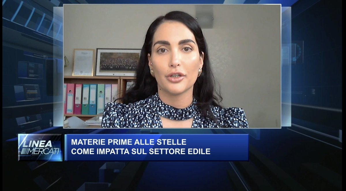 Su #LineaMercati di <a href="/classcnbc/">Class CNBC</a>, ospite di <a href="/gualtiero_lugli/">Gualtiero Lugli</a>, per parlare dell’allarmante aumento dei costi delle materie prime, che rischia di causare lo stop dei #cantieri. Serve un intervento strutturale e un meccanismo automatico di revisione prezzi, non compensativo
#PNRR