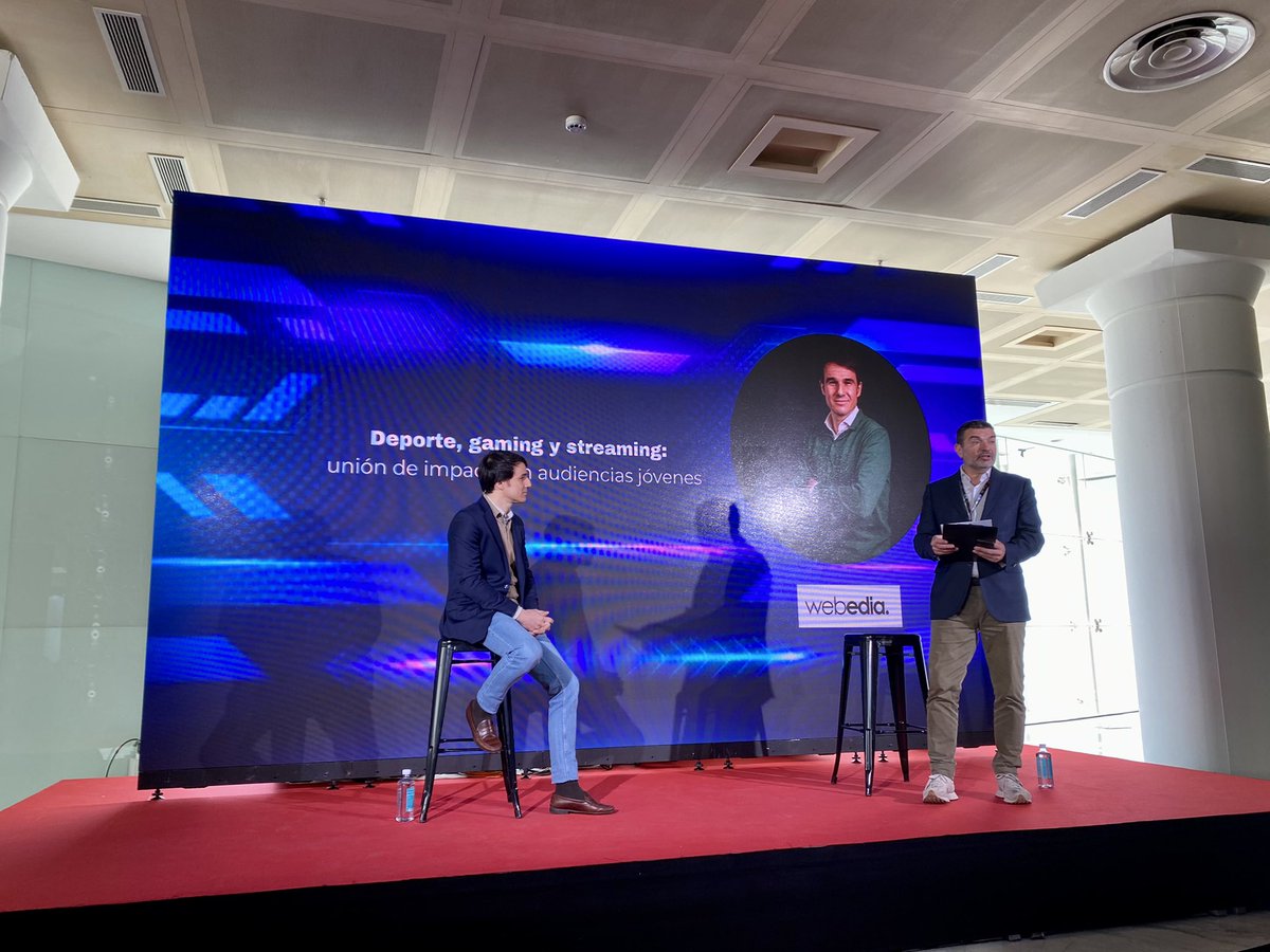 WebediaES's tweet photo. Nuestro compañero @af_albertofdez ha estado esta mañana en #eXs #ExSummit nos ha contado esta mañana un montón de cosas interesantísimas sobre deporte, gaming y streaming. Gracias a nuestros amigos de @grupoeventoplus por contar con nosotros https://t.co/4PCMaEfEB0