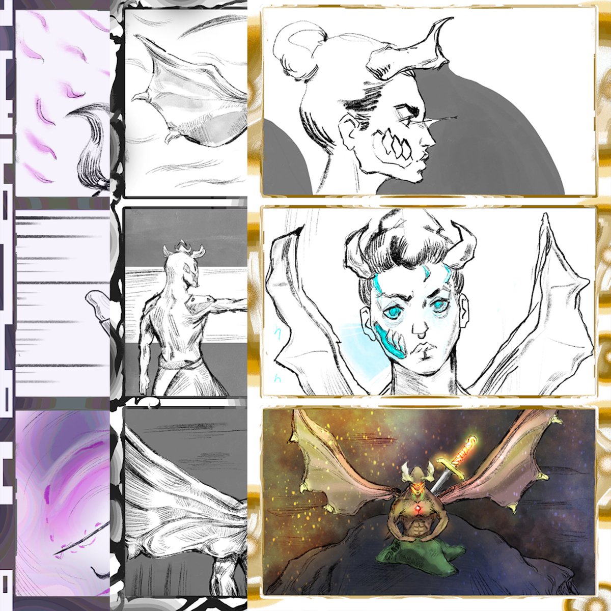 There will be only 1000 generative manga pages ever 👀
446/1000 at distopiansnft.com