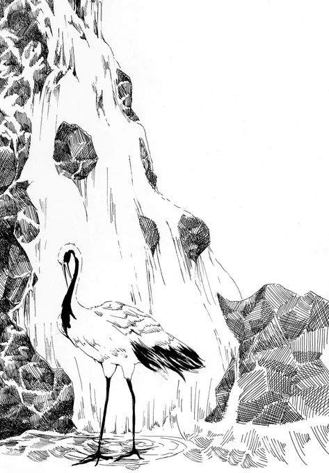 滝と滝 