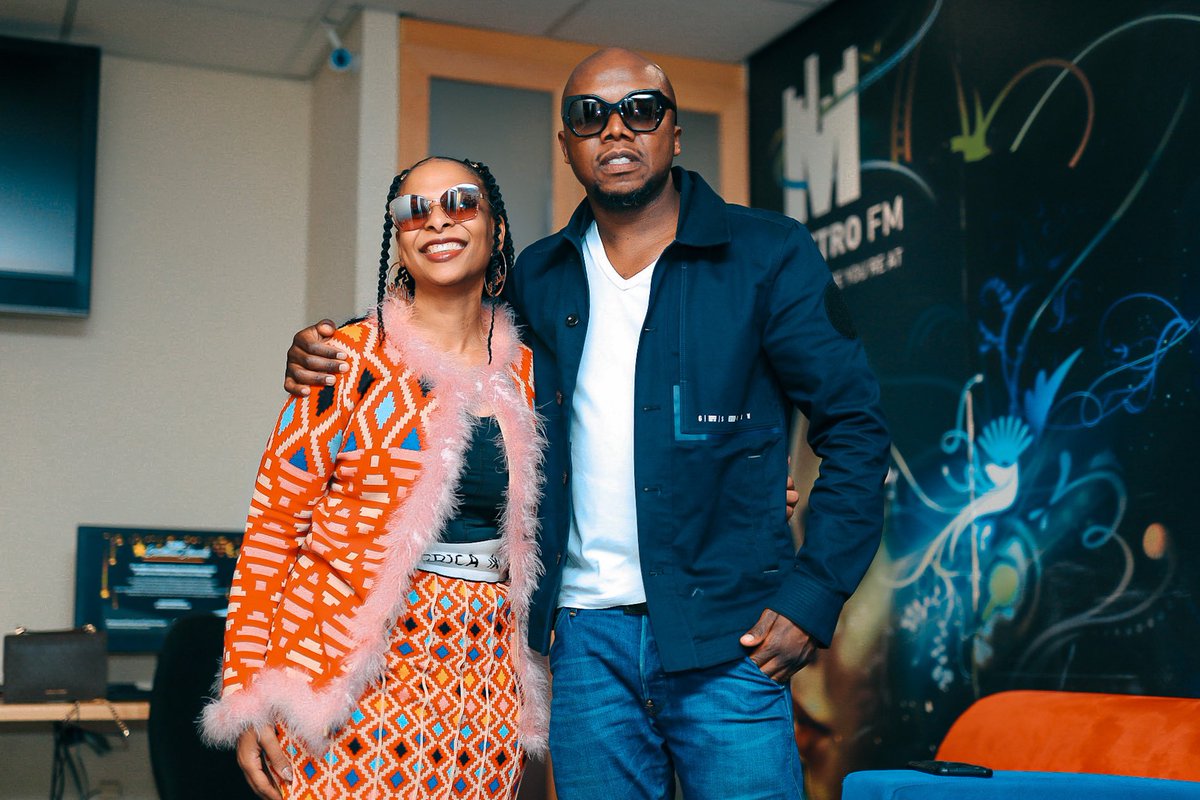 METROFMSA's tweet photo. IN STUDIO INTERVIEW: SA Presidential Commissioner on 4IR (4th Industrial Revolution), Lieutenant General at the SAPS (2 months) at (Dr) Sibongiseni Thotsejane also known as Hip Hop DJ, Simply Sybz @SimplySybz @sibongiseni  #TheTouchDown with @iamtbotouch https://t.co/T0HGdcI3qh