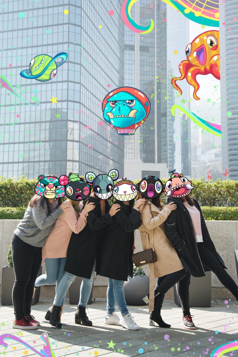 So colorful <a href="/DessyXiao/">Dessy Xiao</a> 🤖🙆🏻‍♂️✨🥰