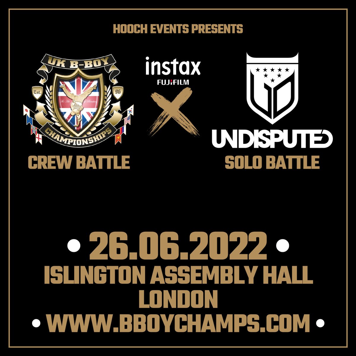 FUJIFILM instax B-Boy Championships X Undisputed tweet media