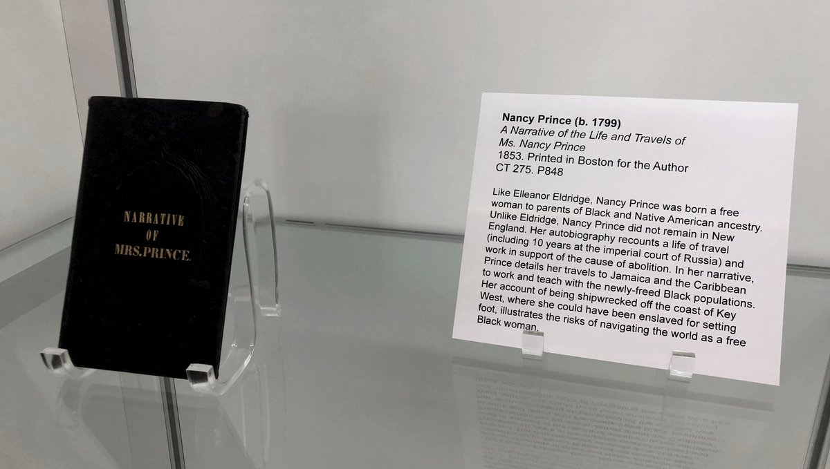Need a place to hide away from the rain? Why not stop by the Smathers Library 1st-floor lobby to view the exhibit Lives, Hopes, Histories? 
It explores the legacy of Black authorship in the US &amp; the multiple strategies Black writers employed to have their ideas recorded in print