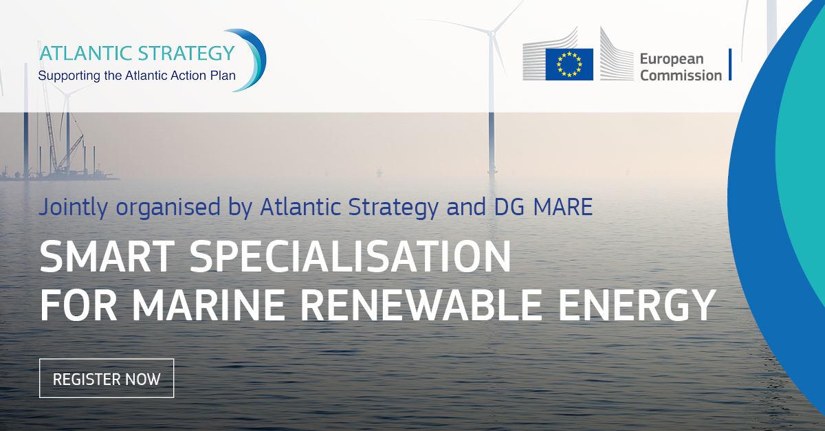 EUAtlantic's tweet photo. Two day events in Santander on Smart Specialisation for #Marine  #RenewableEnergy 

👉9th May 12:30 - 17:30 CET | #Atlantic Strategy National Events, In-person

👉10th May 09:00 - 12:30 CET | #EU Brokerage Session, Hybrid 

Register your attendance here: https://t.co/4IW8tcTezM https://t.co/IppP3U571K