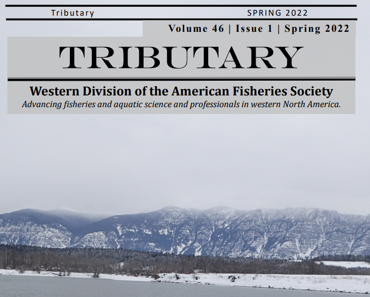 WesternDivAFS's tweet photo. The Spring 2022 Tributary is now available!  Find info on WDAFS Officer Elections, the Film and Photo Festival, the Spokane 2022 AFS Meeting and more: https://t.co/QewhwPAUqu https://t.co/hiR2yAMwzI