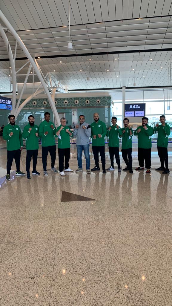 SaudiKyokushin's tweet photo. توجهت اليوم رحلة ابطالنا  #المنتخبـالسعودي لاسبانيا للمشاركة في بطولة اسبانيا الوطنية للكيوكوشن  (٤١) بمجموعة من (٧)الاعبين للمشاركة بمختلف الفئات السنية والاوزان متمنية اللجنة لهم التوفيق والذهب في هذه البطولة
@gsaksa
 
@saudiolympic https://t.co/orgSSTPvH9