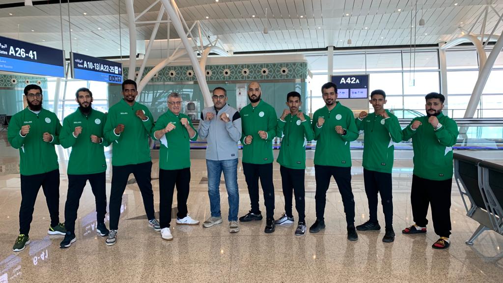 SaudiKyokushin's tweet photo. توجهت اليوم رحلة ابطالنا  #المنتخبـالسعودي لاسبانيا للمشاركة في بطولة اسبانيا الوطنية للكيوكوشن  (٤١) بمجموعة من (٧)الاعبين للمشاركة بمختلف الفئات السنية والاوزان متمنية اللجنة لهم التوفيق والذهب في هذه البطولة
@gsaksa
 
@saudiolympic https://t.co/orgSSTPvH9