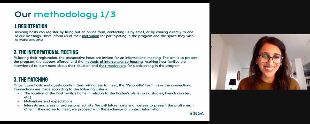 In situations like the Ukrainian refugee crises, there's so much emotion but we try to calm down this 'hero' feeling and create an equal process. We want to pass the message that hosts are helping, but they are getting a lot from this too. <a href="/fatemeh_jailani/">Fatemeh Jailani</a> on @SINGAWorld platform