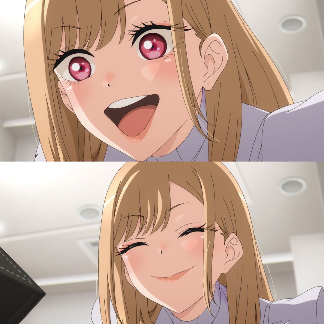 Crunchyroll's tweet photo. Good Morning! Have a great day~ (via My Dress-Up Darling) https://t.co/jLODNgkyxt
