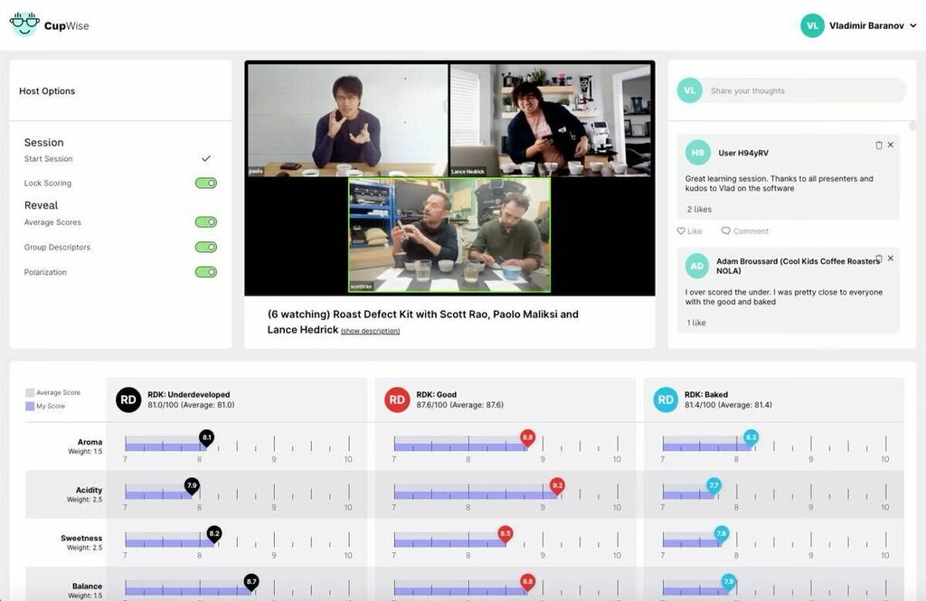 Today at Barista Mag Online, we talk with Vladimir Baranov, creator of CupWise, a tasting software that is arguably the next step in the virtual-coffee cupping experience. Link in profile to explore this innovative platform and what it offers the special… instagr.am/p/CcDYQwjr7cb/