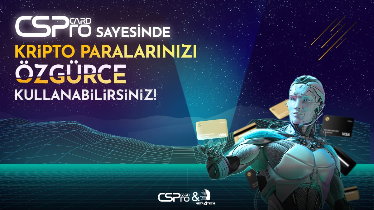 CSProChainTR's tweet photo. #CSProKart sayesinde #kripto paralarınızı özgürce kullanabilirsiniz 💳 https://t.co/2jRZBAW4TN