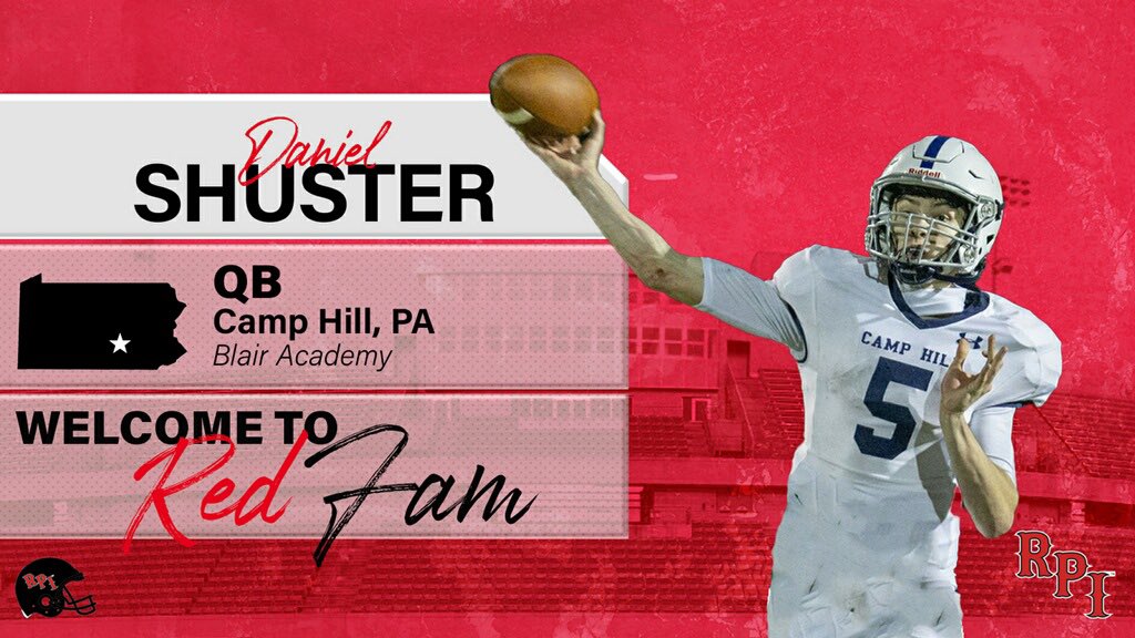 Daniel Shuster (@dannyshuster42) on Twitter photo Excited to continue my academics and athletics at Rensselaer Polytechnic Institute! Thank you <a href="/Coach_Marcella/">Nicholas Marcella</a> <a href="/CoachRI/">Ralph Isernia</a> for the opportunity Excited to continue my academics and athletics at Rensselaer Polytechnic Institute! Thank you <a href="/Coach_Marcella/">Nicholas Marcella</a> <a href="/CoachRI/">Ralph Isernia</a> for the opportunity