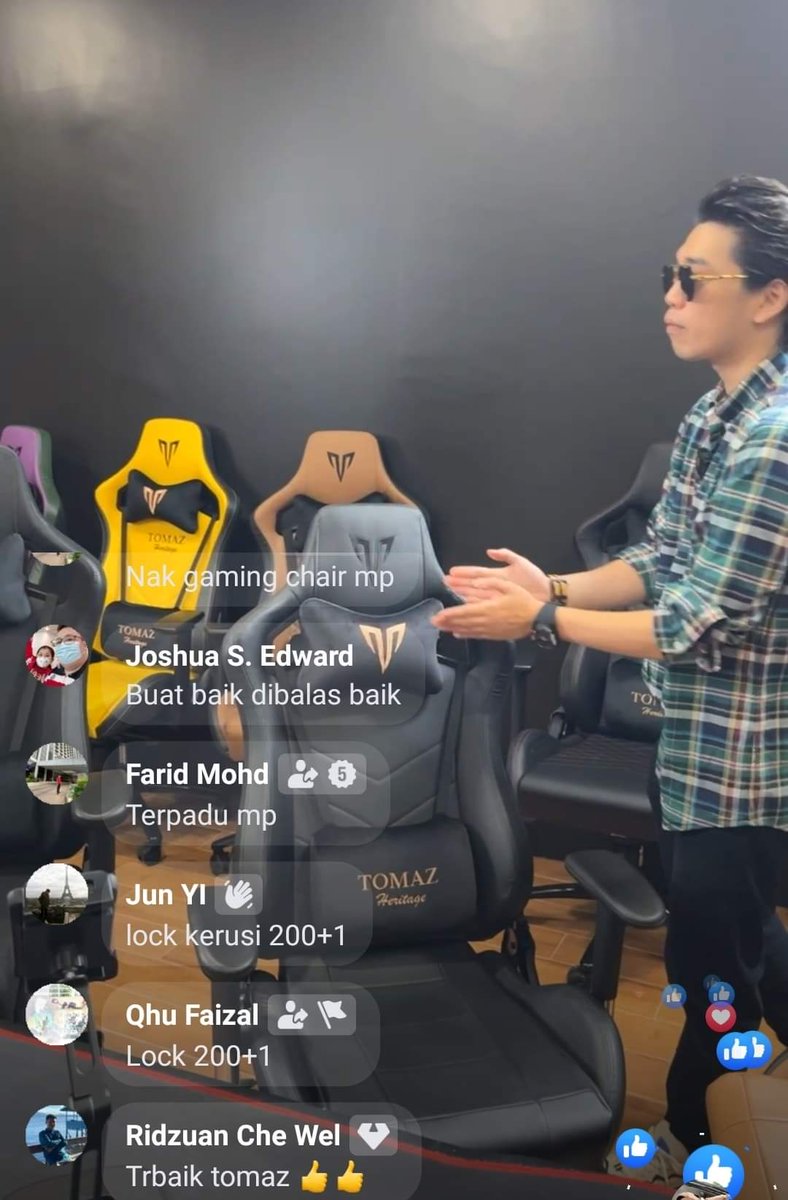 aidi_ezzhar's tweet photo. ' Kerusi ini yang menyelamatkan kami (syarikat) semasa musim PKP dahulu ' - Tomaz CEO dalam live tadi.

Aku rasa ada perkara menarik dan pengajaran yang boleh diambil dalam ni.

THREAD https://t.co/mo3bLLXMLn