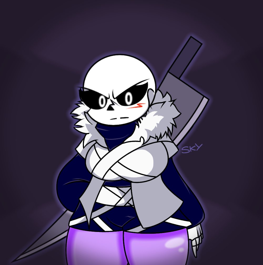 Cross Sans Girl