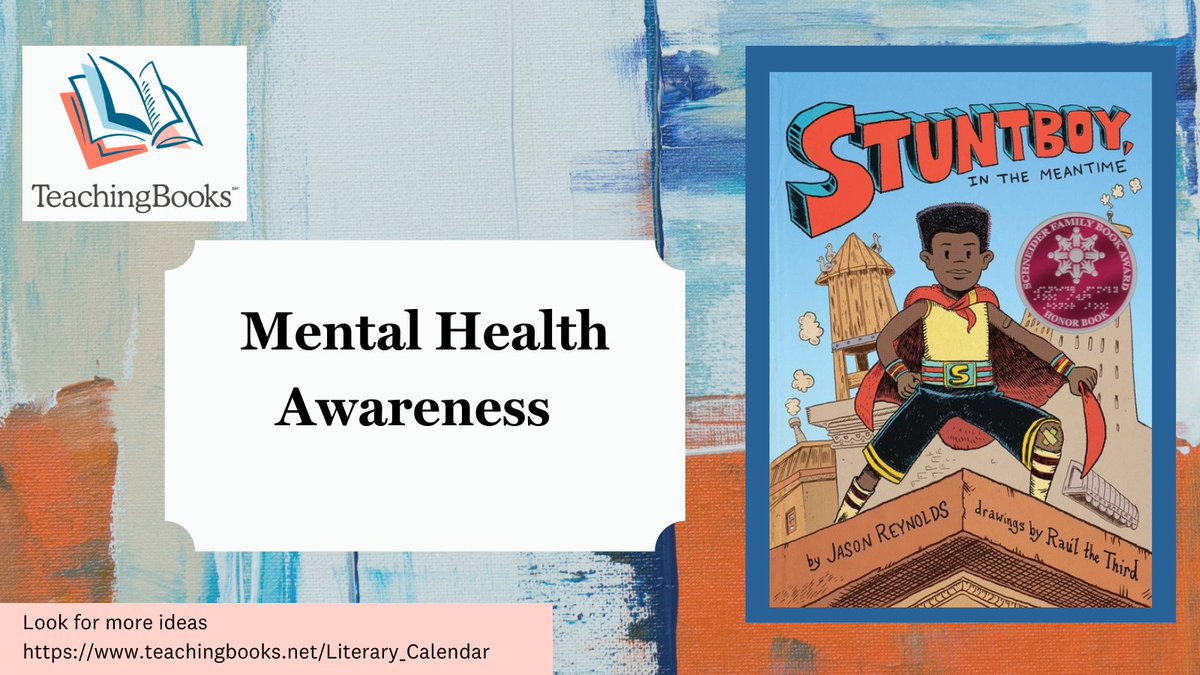 test Twitter Media - Springboard conversations about mental health using discussion guides and recordings like the ones for Stuntboy, in the Meantime by Jason Reynolds
@SimonKIDS 
https://t.co/dbQNrhStKG https://t.co/EGYVEM4urN