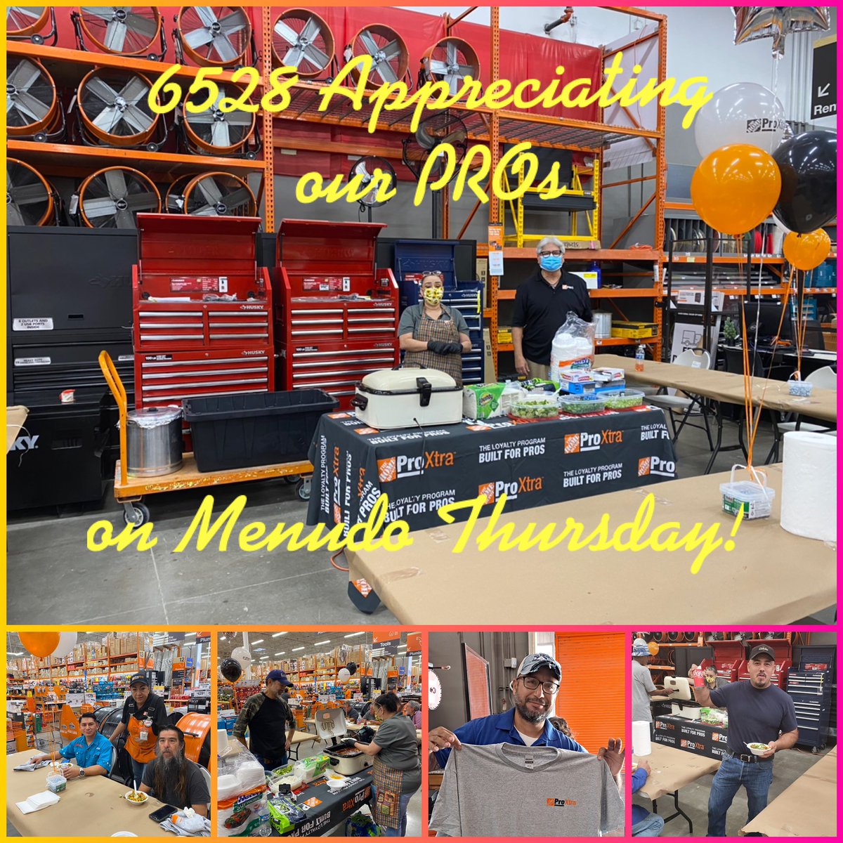 Thanking our PROs for their awesome partnerships with our PRO Desk! Enjoy the menudo!@LMasso6528 <a href="/SendejoRoy12/">Rogelio Sendejo</a> <a href="/RolandoGalvan17/">Rolando Galvan</a> @nxs612 @agmthd