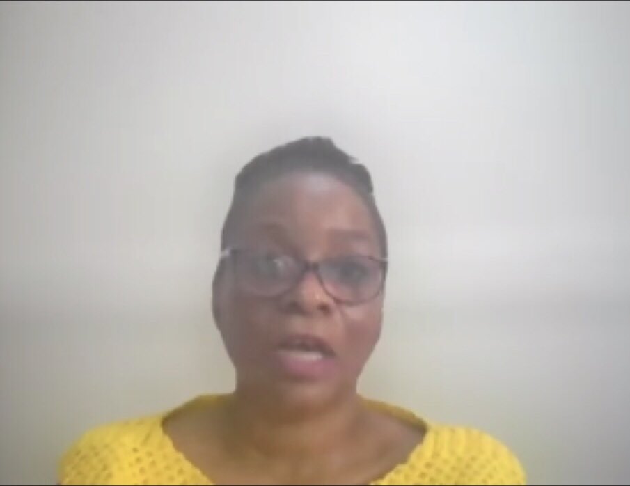 JAAIDSNGR's tweet photo. Programme Manager @USAIDNigeria , Dr Temitayo Lagundoye calling for increased  private sector engagement and  investment to intensify TB case finding &amp; treatment in Nigeria #endtbinlagos #InvesttoendTB. https://t.co/WOvwUHff1P