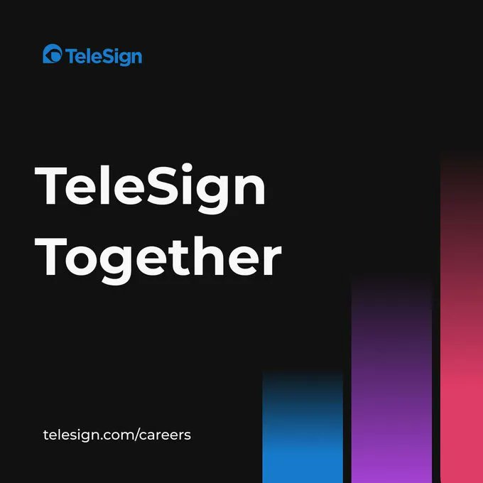 EvanKirstel's tweet photo. Building a company culture that you’re proud of takes a lot of thought, listening, inclusion, iteration, &amp; most of all employees committed to creating a workplace they’re proud to be a part of.  

Learn about @TeleSign's commitment to #TeleSignTogether  - https://t.co/9uuoQZZyqz https://t.co/DjuN1qfsa3