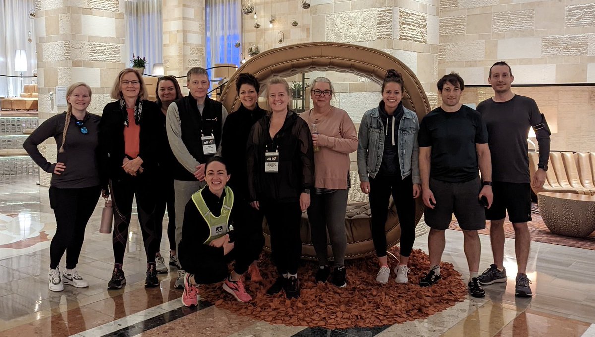 oliviajansen5's tweet photo. Beautiful morning in Nashville for our walk/run fitness activity! Thanks to all who started the morning with us 🏃🏼♀️🏃🏼♂️#PHClientForum https://t.co/rwKpz82HMQ