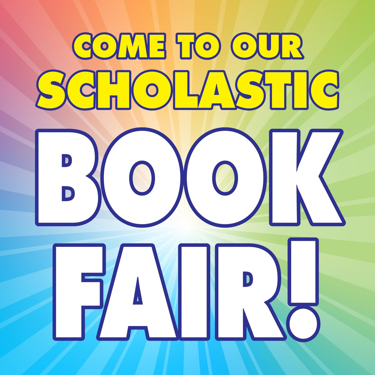 It's happening! Today is the day!

Tomorrow, our FAMILY EVENT is from 3:30 to 7:00.  Come into the school to check out the Fair.  All purchases will be entered into a special draw for your child.