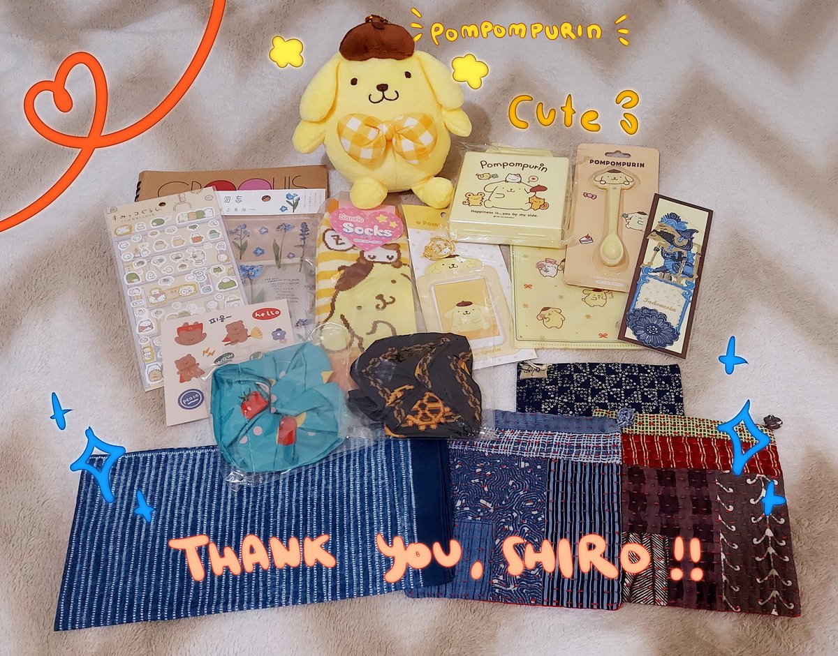 AAAAA My shiro care package arrived today!! I'VE BEEN UGLY CRYING AT EVERYTHING THE PAST COUPLE OF HOURS 😭💕💕💦💦✨✨ AAA There's so much gifts askfnfkl thank you so much @shiro02ki  !!  ILY 😭😳💕💕 