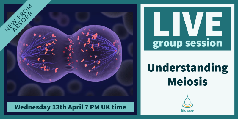Absorb_Online's tweet photo. @Absorb_Online
🥚IGCSE Biology &amp; Combined Sciences Live Session - Understanding Meiosis🥚
Wednesday 13th April 2022 at 7pm - GMT
Follow the link to book your 30 minute live session for £4.50
https://t.co/obS7gPauoQ
#igcsebiology #igcsehumanbiology #igcsecombinedsciences https://t.co/N1mrdlkIh7