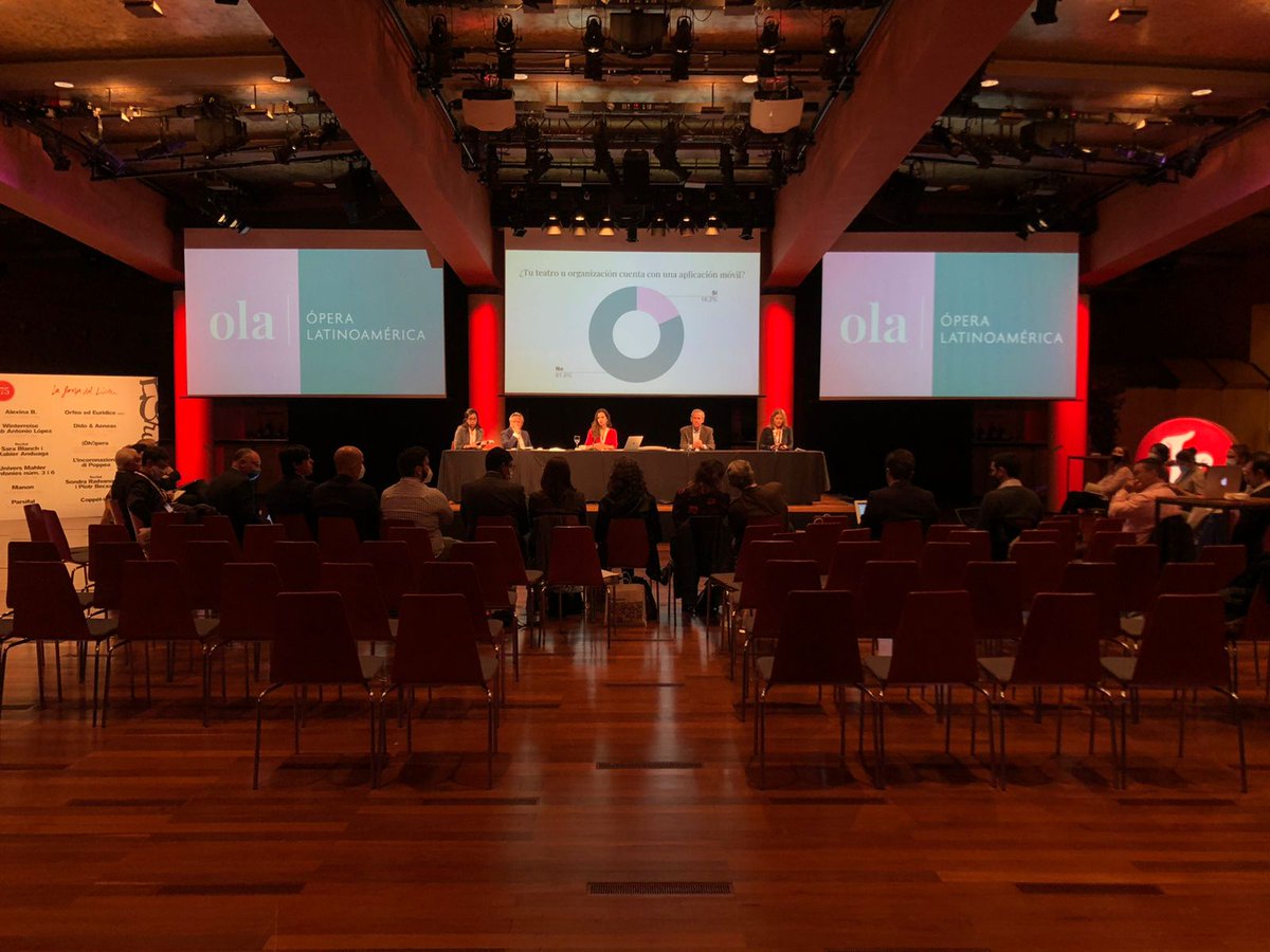 #LaÓperaDelFuturo | En el Tercer Encuentro Iberoamericano de Teatros, que se realizará hasta el 8 de abril en el <a href="/Liceu_cat/">Gran Teatre del Liceu</a> de Barcelona, participa Ramiro Osorio, director general del #TeatroMayor, evento organizado por <a href="/OLA_opera/">Ópera Latinoamérica</a> y <a href="/opera_xxi/">Ópera XXI</a>.
Aquí algunas imágenes 🎶