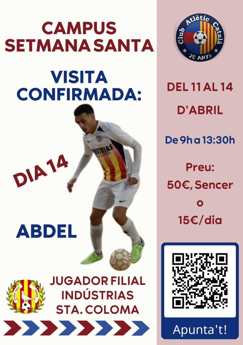 📢 Segona visita confirmada del proper campus de setmana santa!