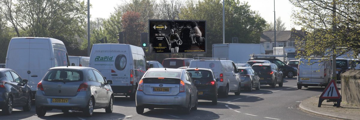 One of <a href="/Puremusclesgym/">Pure Muscles Gym PMG</a> new adverts live on the Crooked Billet roundabout!
If you want to advertise anywhere across the UK, get in touch now 🙌🏻
#gym #advertise #dooh #digitaladvertising #crookedbillet #london #digitalscreen #screen #puremuscles #muscles